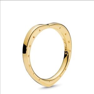 TWO PANDORA RINGS - Size 6/52